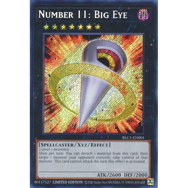 Image for Number 11: Big Eye (BLC1-EN001) (BLC1) - YuGiOh