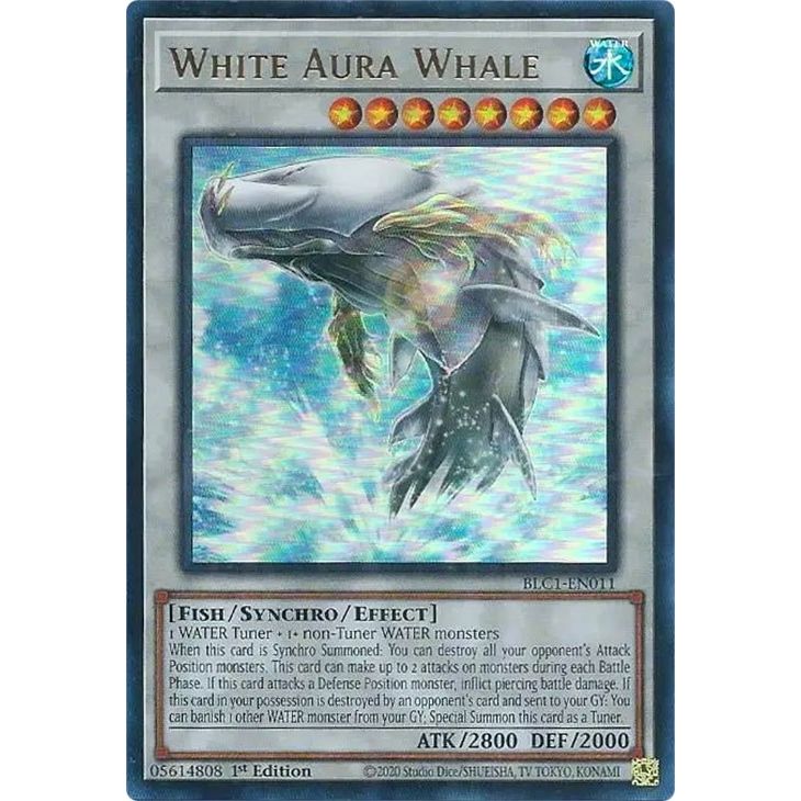 Image for White Aura Whale (BLC1-EN011) (BLC1) - YuGiOh