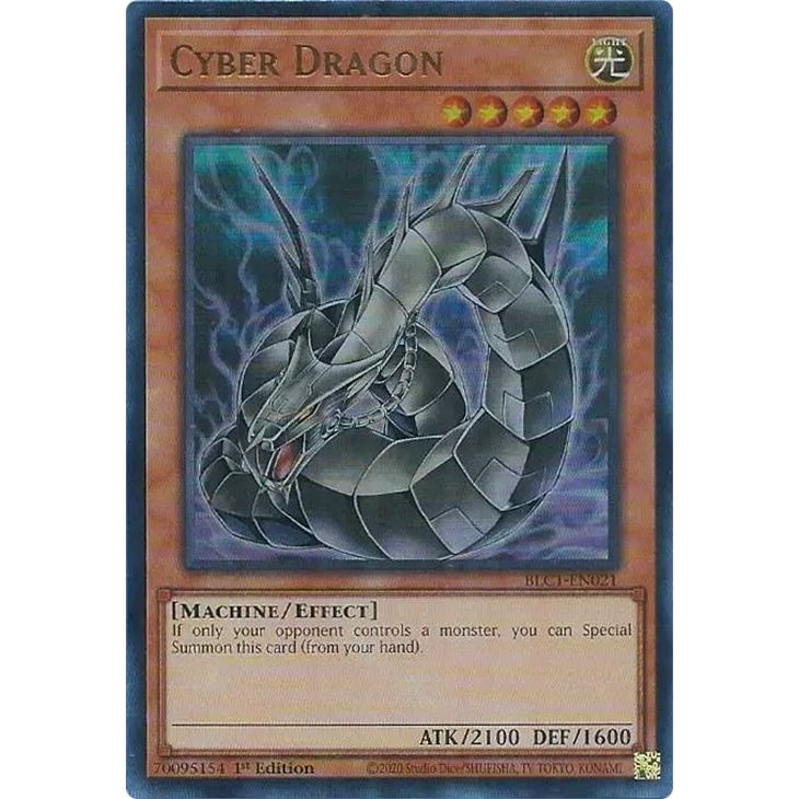 Image for Cyber Dragon (Alternate Art) (BLC1-EN021) (BLC1) - YuGiOh