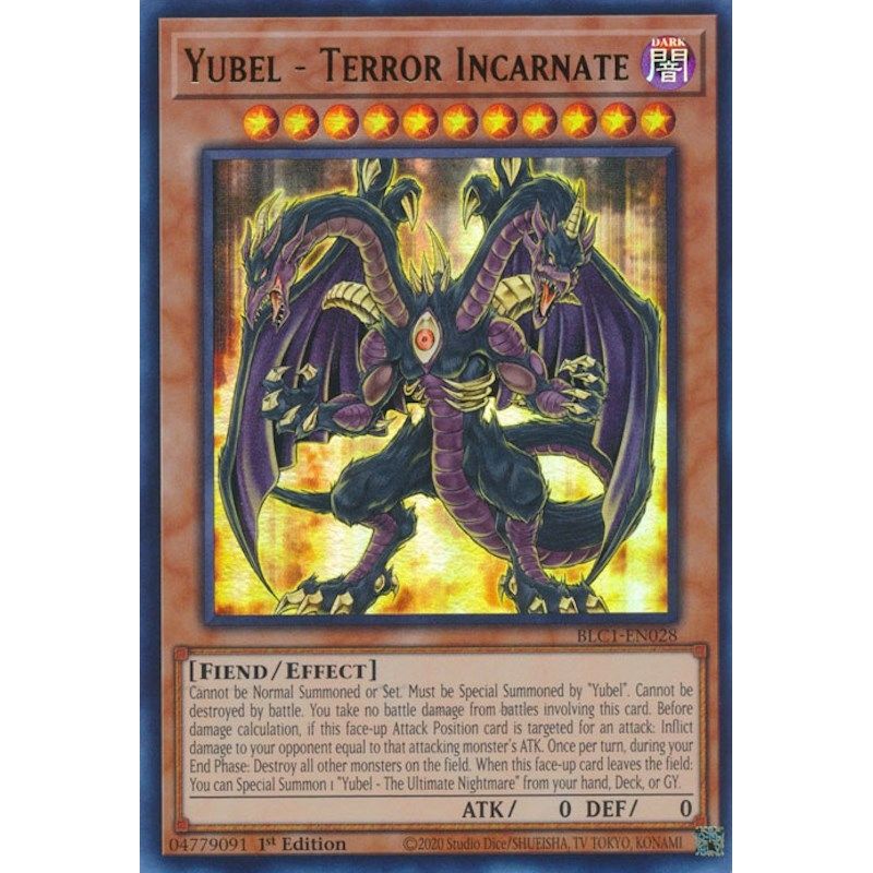 Image for Yubel - Terror Incarnate (BLC1-EN028) (BLC1) - YuGiOh