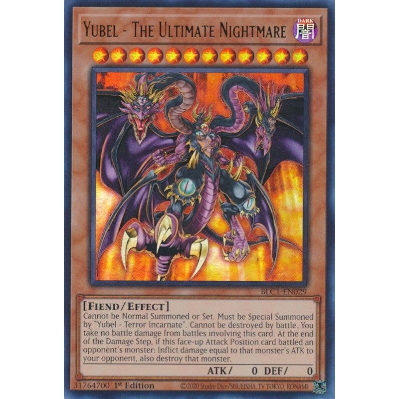Image for Yubel - The Ultimate Nightmare (BLC1-EN029) (BLC1) - YuGiOh