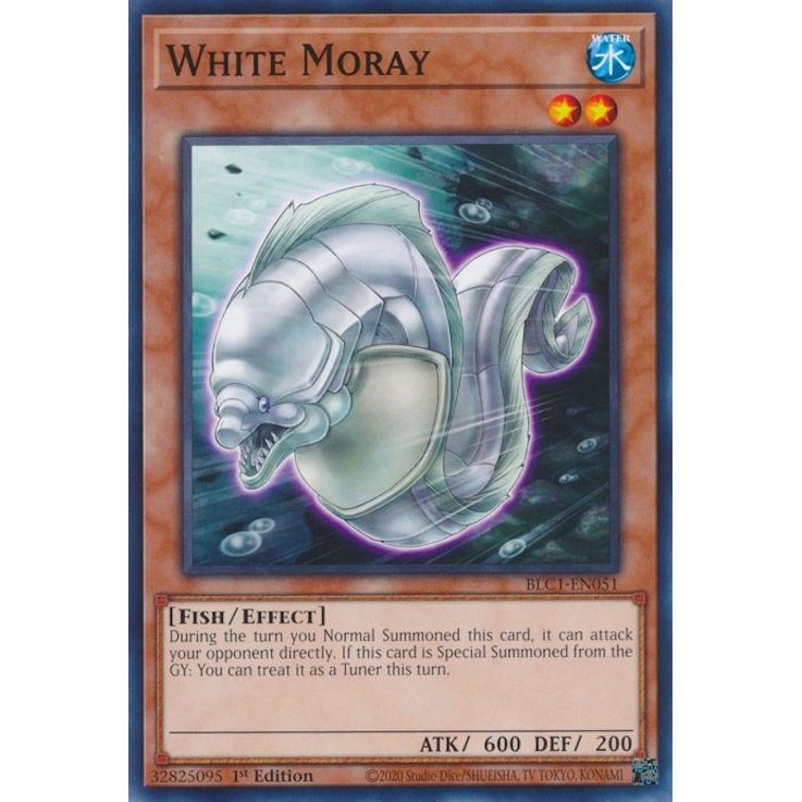 Image for White Moray (BLC1-EN051) (BLC1) - YuGiOh