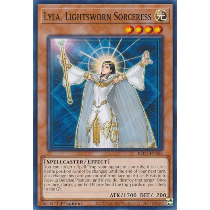 Image for Lyla, Lightsworn Sorceress (BLC1-EN055) (BLC1) - YuGiOh