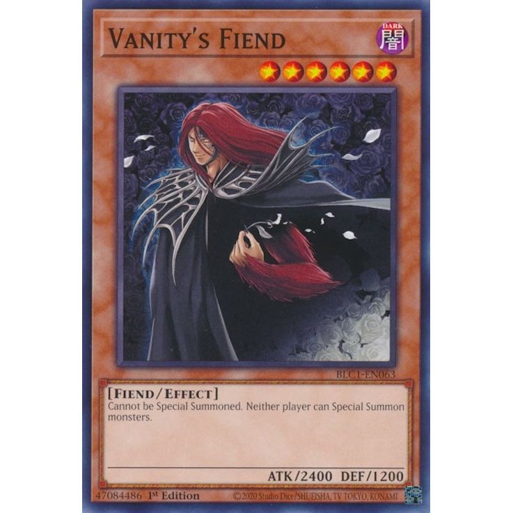 Image for Vanity's Fiend (BLC1-EN063) (BLC1) - YuGiOh