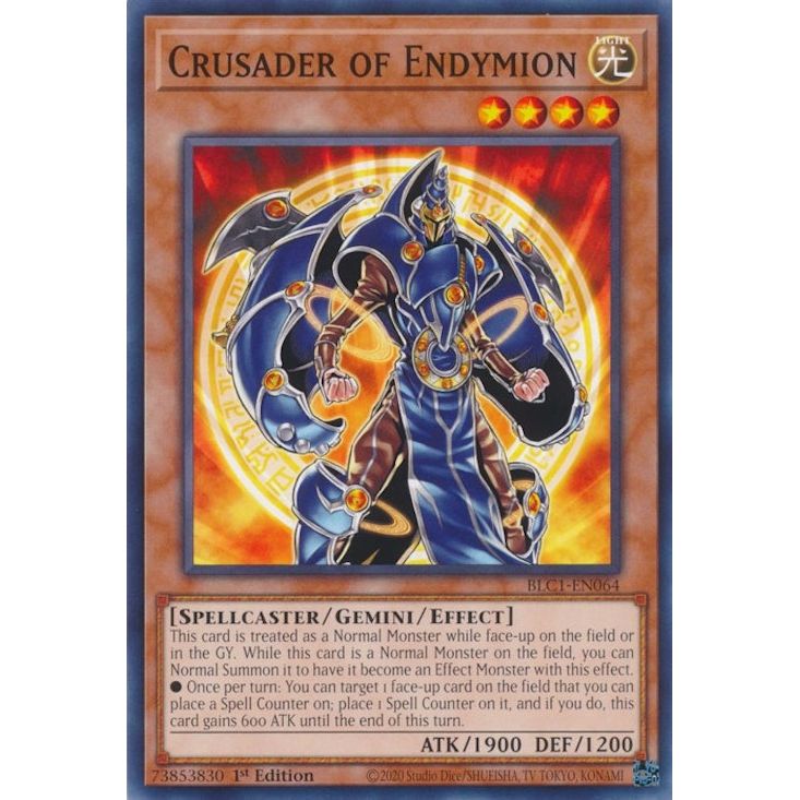 Image for Crusader of Endymion (BLC1-EN064) (BLC1) - YuGiOh
