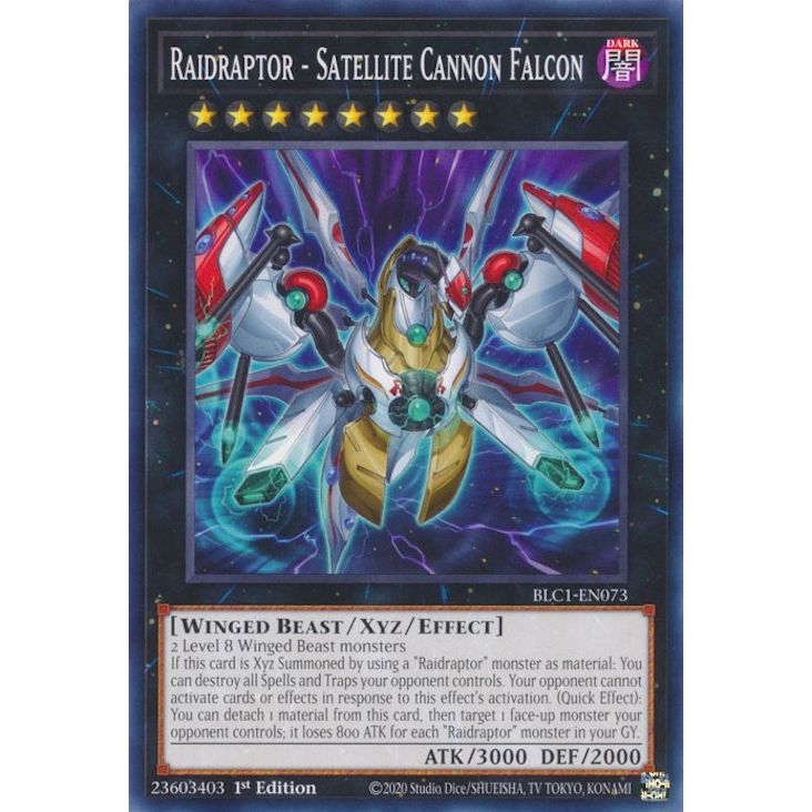 Image for Raidraptor - Satellite Cannon Falcon (BLC1-EN073) (BLC1) - YuGiOh