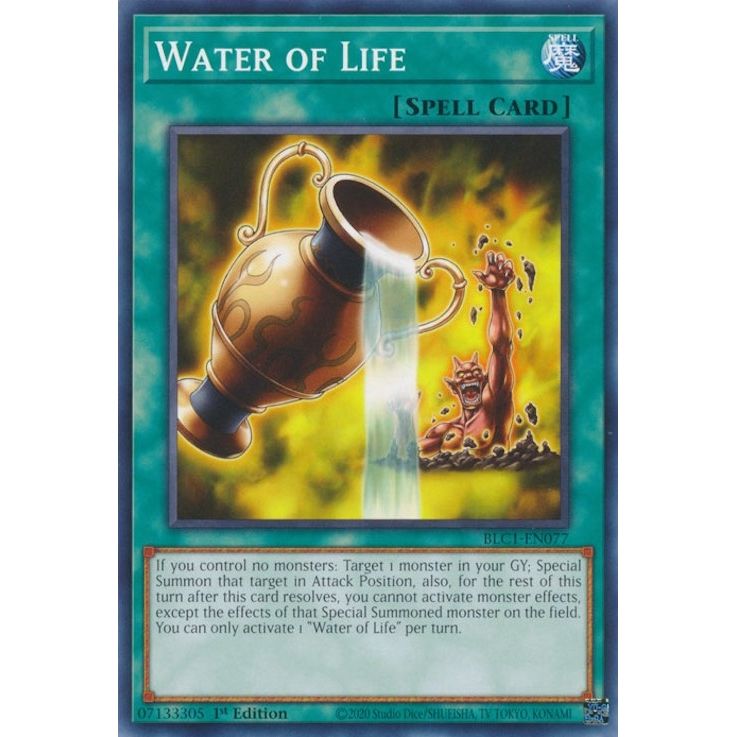 Image for Water of Life (BLC1-EN077) (BLC1) - YuGiOh