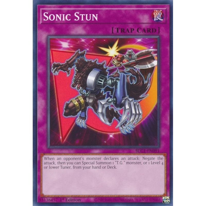 Image for Sonic Stun (BLC1-EN091) (BLC1) - YuGiOh