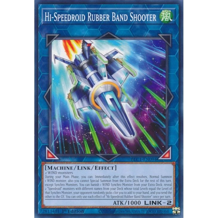 Image for Hi-Speedroid Rubber Band Shooter (BLC1-EN094) (BLC1) - YuGiOh