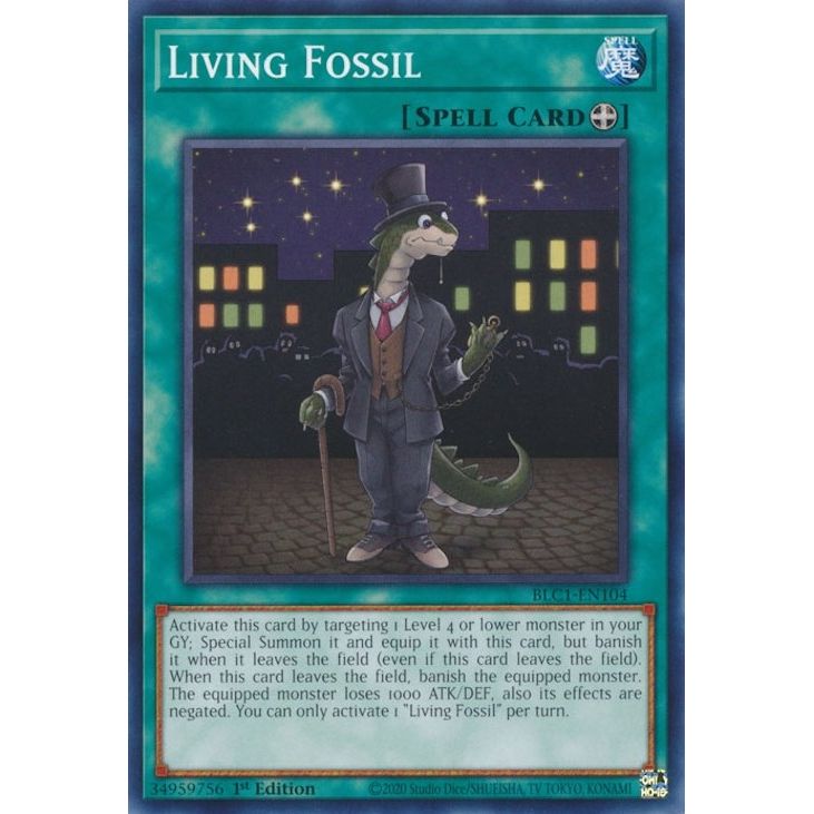 Image for Living Fossil (BLC1-EN104) (BLC1) - YuGiOh