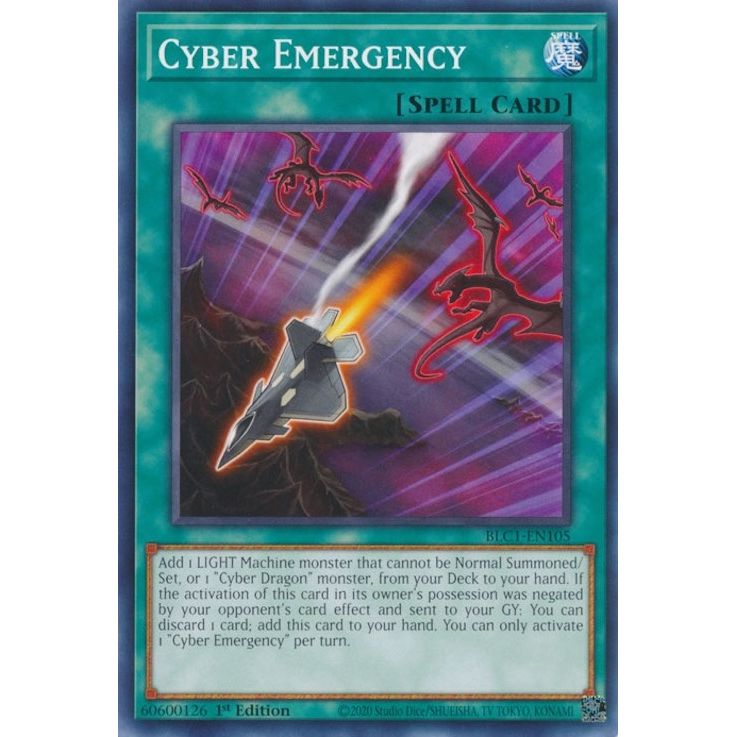 Image for Cyber Emergency (BLC1-EN105) (BLC1) - YuGiOh