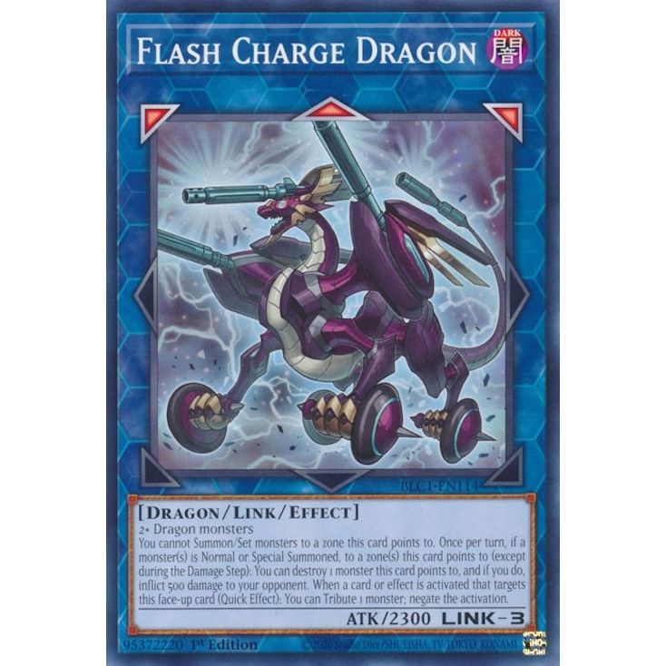 Image for Flash Charge Dragon (BLC1-EN114) (BLC1) - YuGiOh