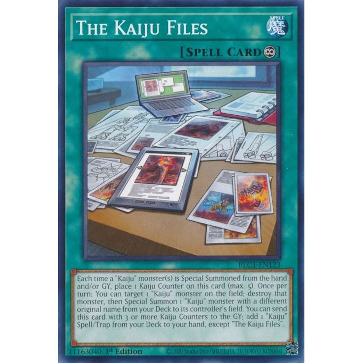 Image for The Kaiju Files (BLC1-EN123) (BLC1) - YuGiOh