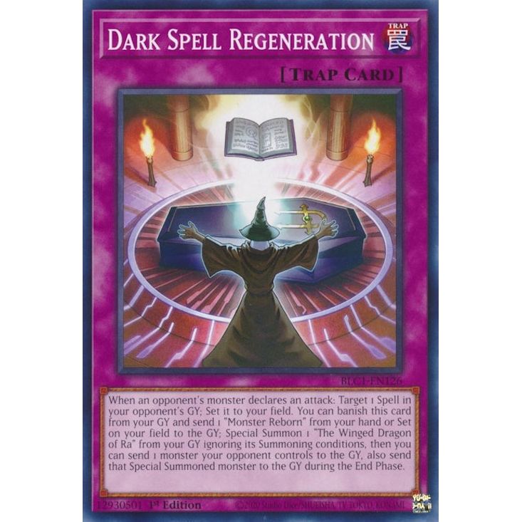 Image for Dark Spell Regeneration (BLC1-EN126) (BLC1) - YuGiOh