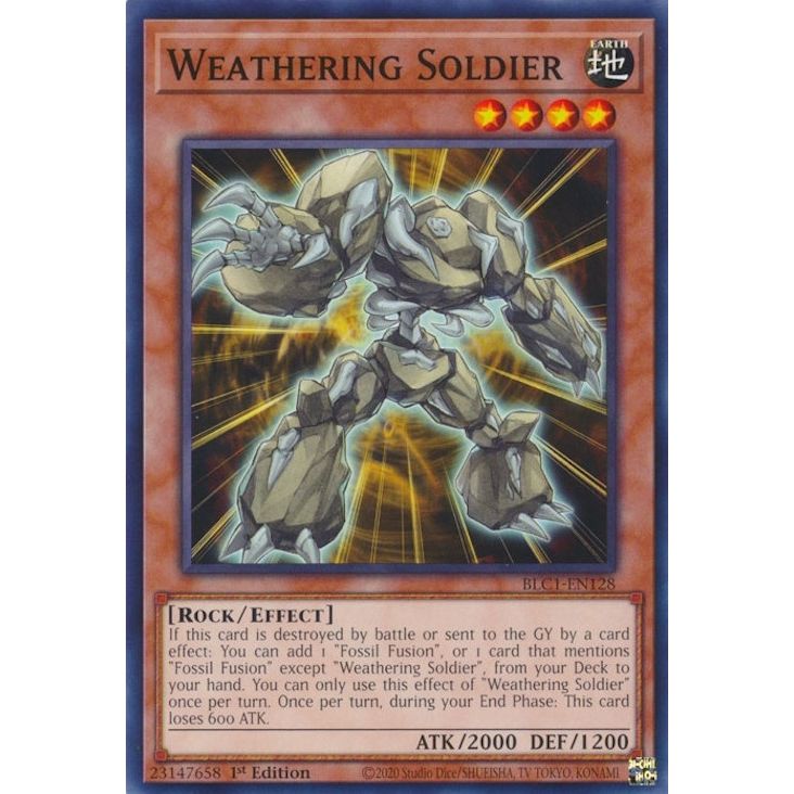 Image for Weathering Soldier (BLC1-EN128) (BLC1) - YuGiOh