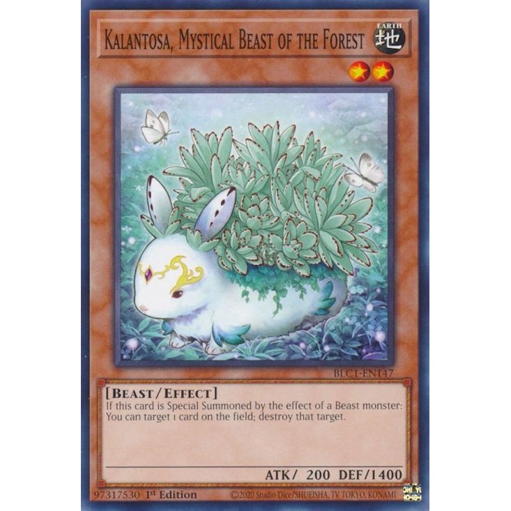 Image for Kalantosa, Mystical Beast of the Forest (BLC1-EN147) (BLC1) - YuGiOh