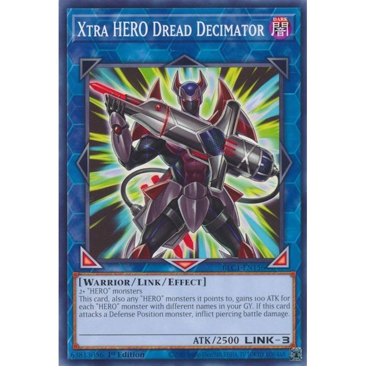 Image for Xtra HERO Dread Decimator (BLC1-EN156) (BLC1) - YuGiOh