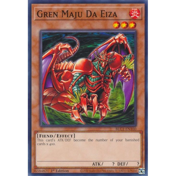 Image for Gren Maju Da Eiza (BLC1-EN160) (BLC1) - YuGiOh
