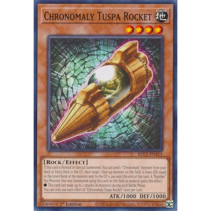 Image for Chronomaly Tuspa Rocket (BLC1-EN161) (BLC1) - YuGiOh