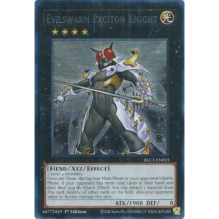 Image for Evilswarm Exciton Knight (Silver) (BLC1-EN015) (BLC1) - YuGiOh