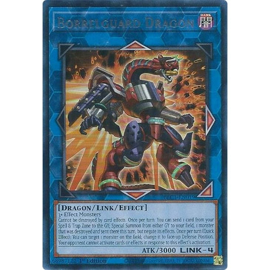Image for Borrelguard Dragon (Silver) (BLC1-EN019) (BLC1) - YuGiOh
