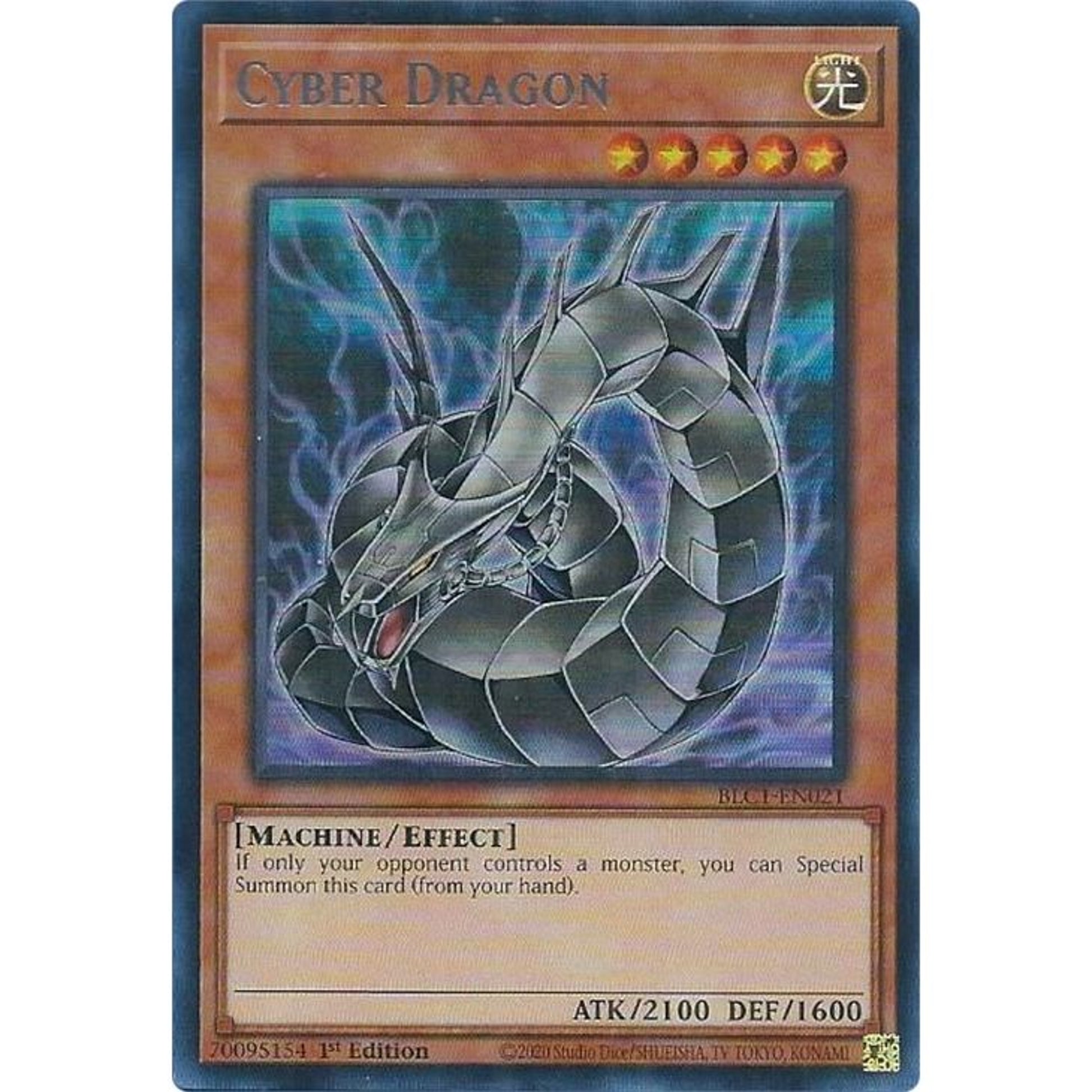 Image for Cyber Dragon (Alternate Art) (Silver) (BLC1-EN021) (BLC1) - YuGiOh