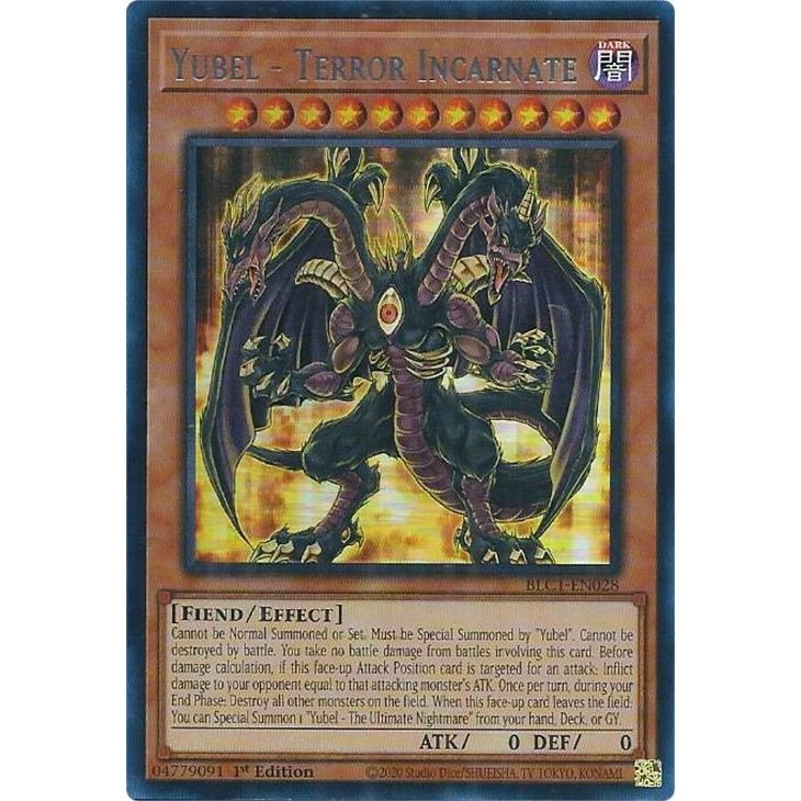 Image for Yubel - Terror Incarnate (Silver) (BLC1-EN028) (BLC1) - YuGiOh