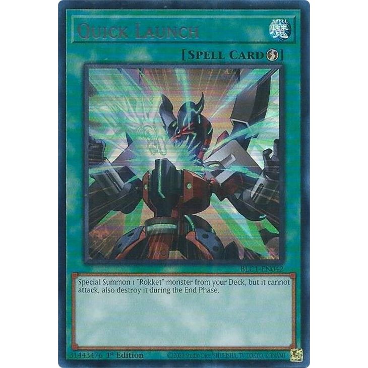 Image for Quick Launch (Silver) (BLC1-EN042) (BLC1) - YuGiOh