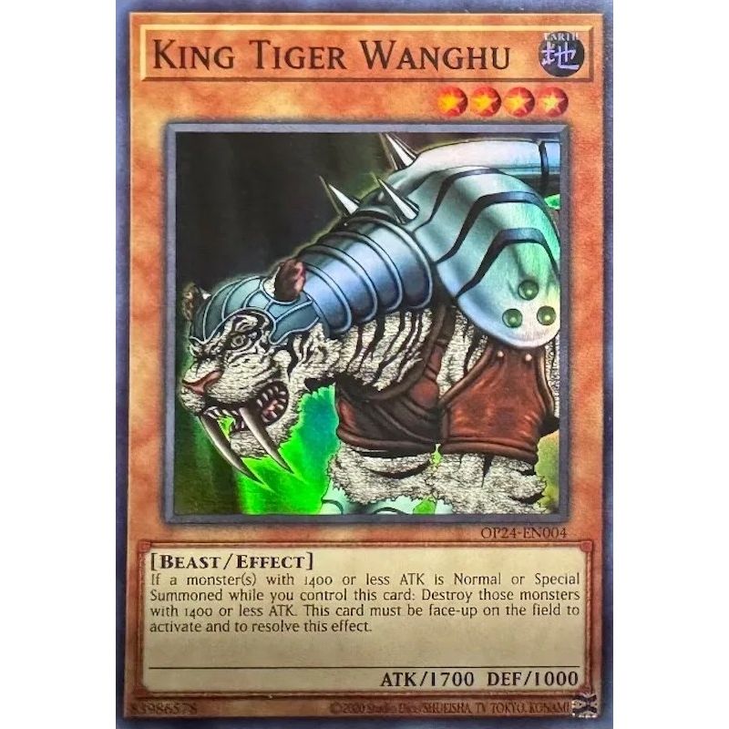 Image for King Tiger Wanghu (OP24-EN004) (OP24) - YuGiOh