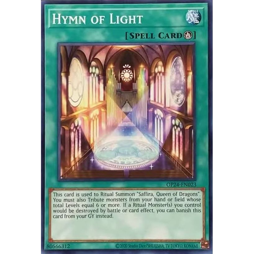 Image for Hymn of Light (OP24-EN023) (OP24) - YuGiOh