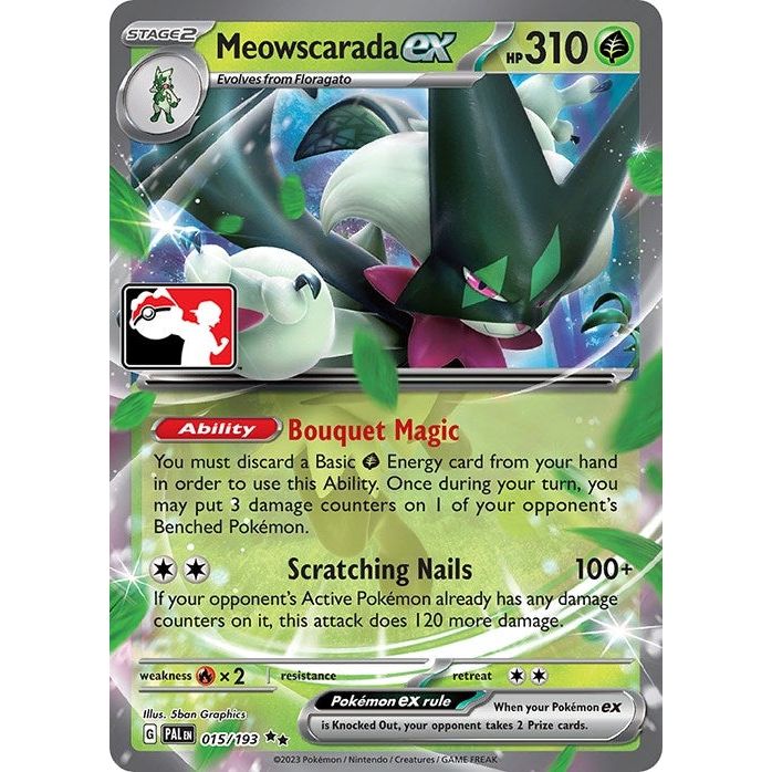 Image for Meowscarada ex (015/193) - Pokemon