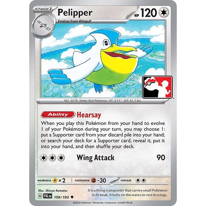 Image for Pelipper (159/193) - Pokemon