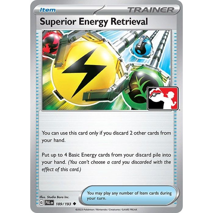 Image for Superior Energy Retrieval (189/193) - Pokemon