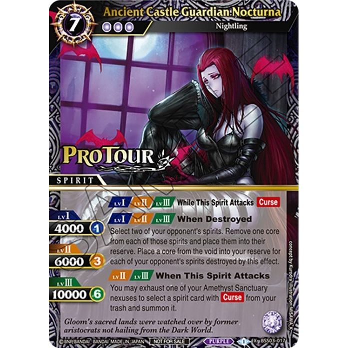 Image for Ancient Castle Guardian Nocturna (X Rare Special Pack Vol. 3) (BSS03-017) (BSSP) - Battle Spirits Saga