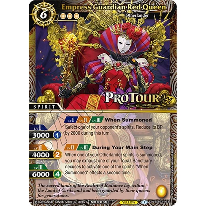 Image for Empress Guardian Red Queen (X Rare Special Pack Vol. 3) (BSS03-033) (BSSP) - Battle Spirits Saga
