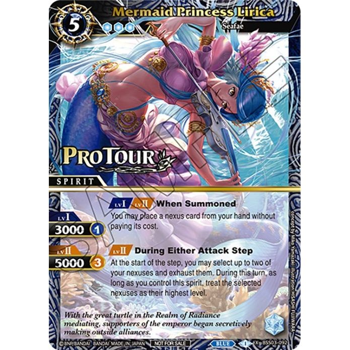 Image for Mermaid Princess Lirica (X Rare Special Pack Vol. 3) (BSS03-092) (BSSP) - Battle Spirits Saga