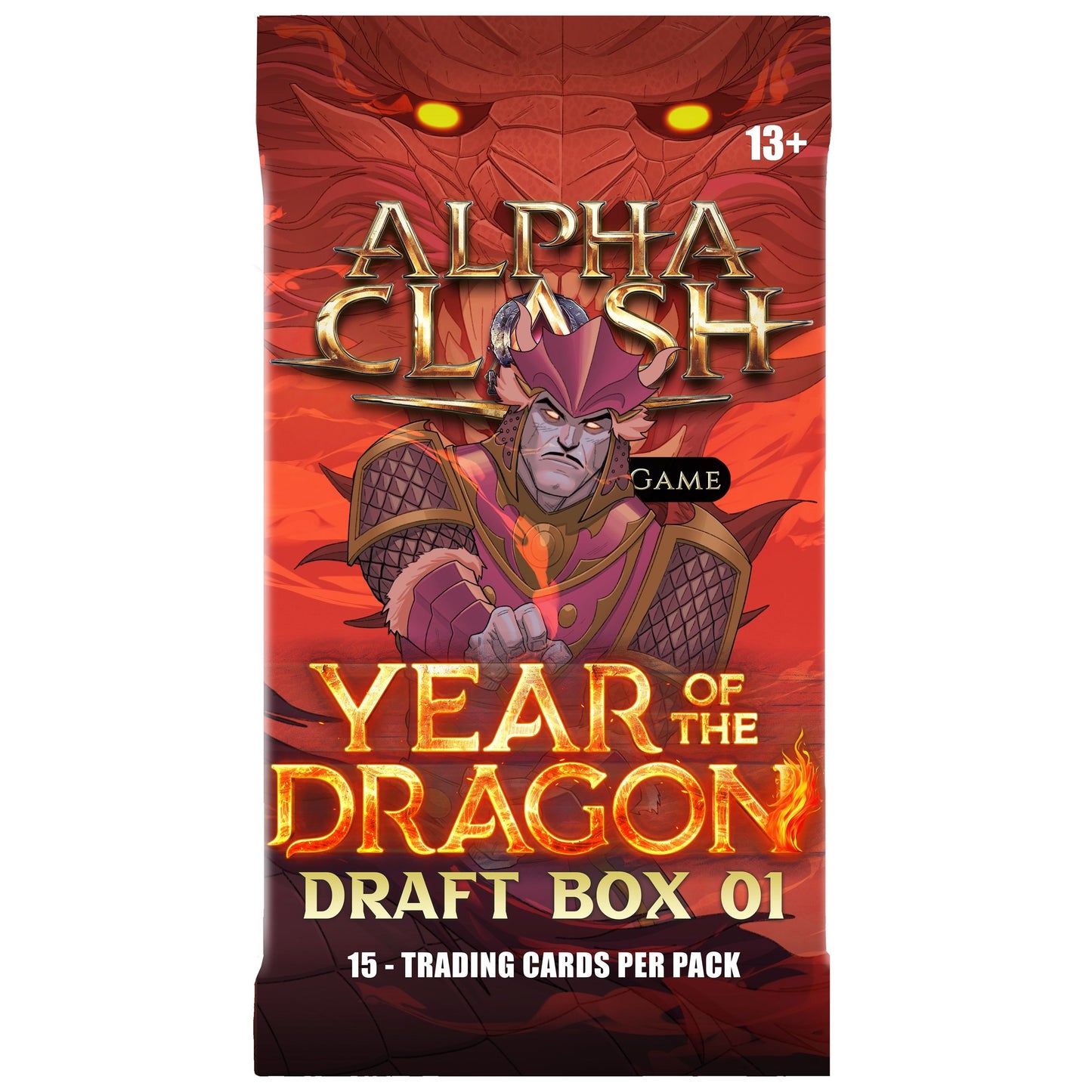 Image for Draft Box 01: Year of the Dragon Booster Pack - Alpha Clash
