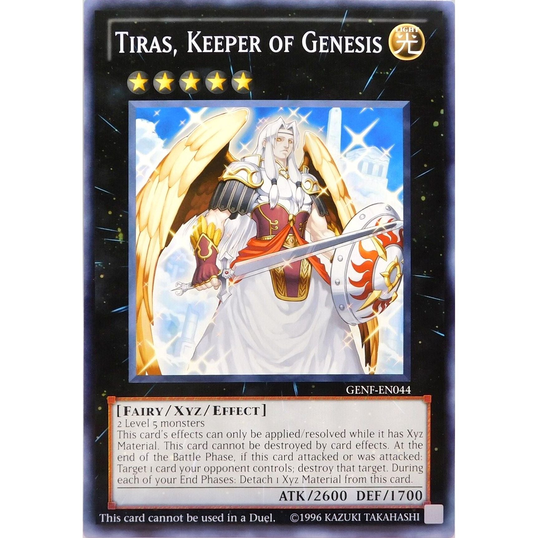 Image for Tiras, Keeper of Genesis (Oversized) (GENF-EN044) (MISC) - YuGiOh