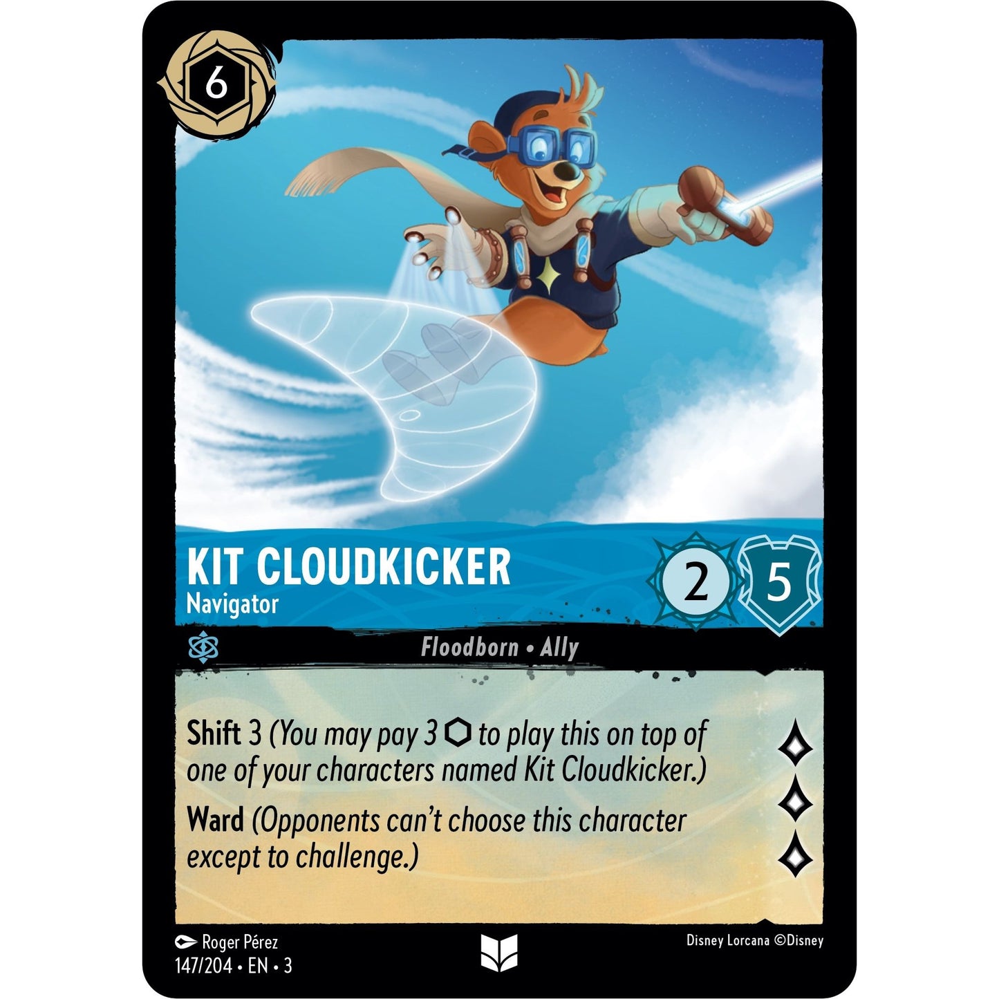 Image for Kit Cloudkicker - Navigator (147/204) (3) - Disney Lorcana