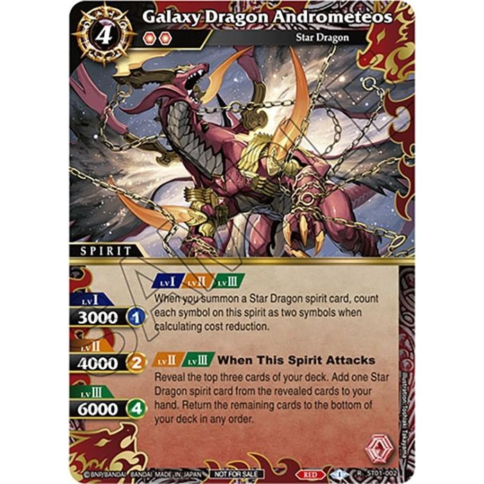 Image for Galaxy Dragon Andrometeos (Event Pack Vol. 4) (ST01-002) (LEP) - Battle Spirits Saga