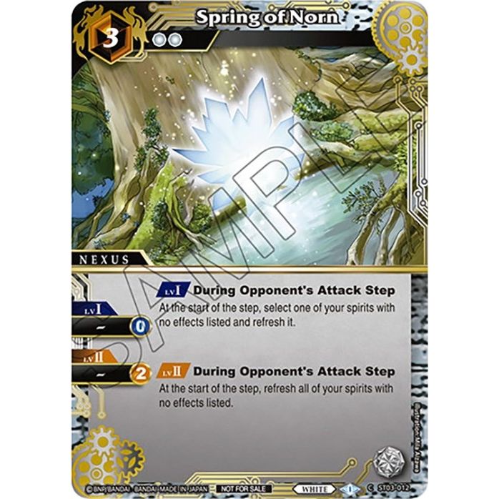 Image for Spring of Norn (Finalist Card Set Vol. 4) (ST03-012) (LEP) - Battle Spirits Saga