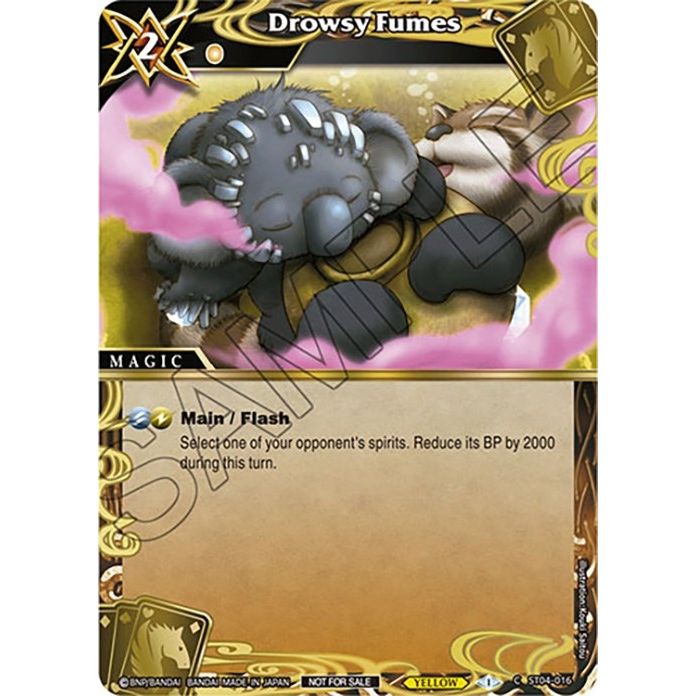 Image for Drowsy Fumes (Event Pack Vol. 4) (ST04-016) (LEP) - Battle Spirits Saga