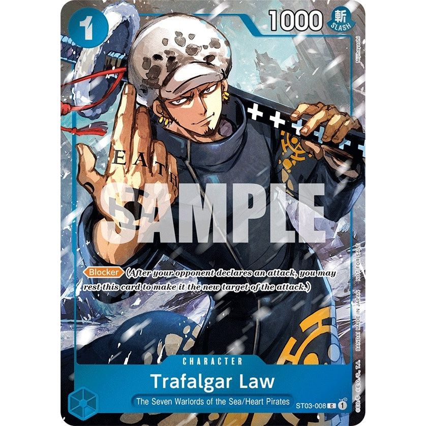 Image for Trafalgar Law (Event Pack Vol. 3) (ST03-008) (OP-PR) - One Piece Card Game