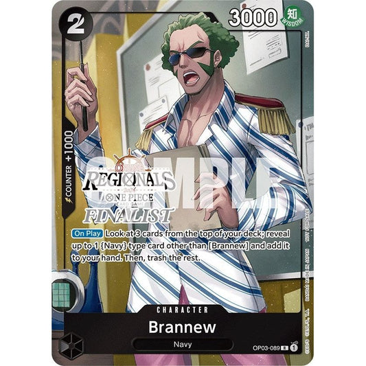 Image for Brannew (Online Regional 2024) [Finalist] (OP03-089) (OP-PR) - One Piece Card Game