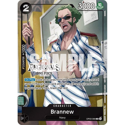 Image for Brannew (Offline Regional 2024) [Participant] (OP03-089) (OP-PR) - One Piece Card Game