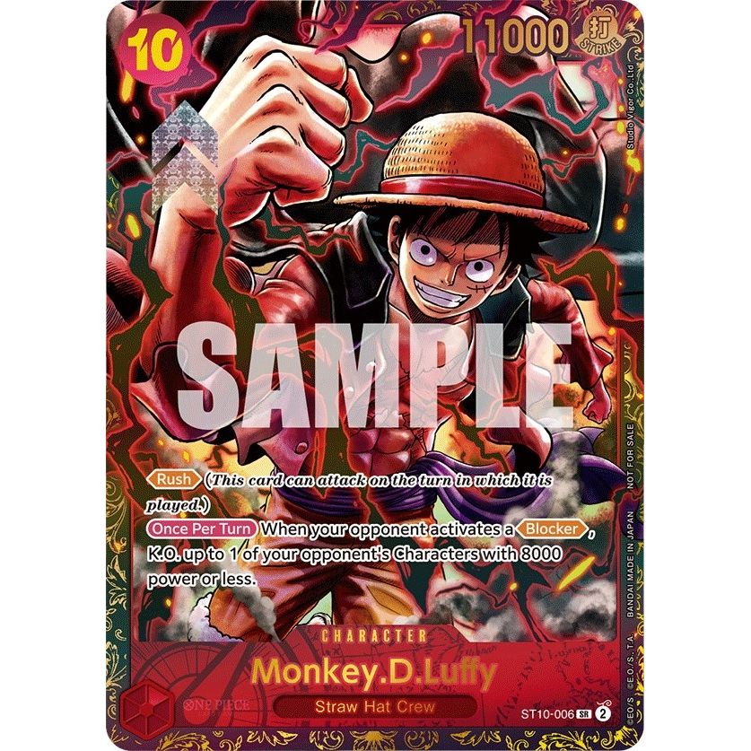 Image for Monkey.D.Luffy - ST10-006 (ST10-006) (OP-PR) - One Piece Card Game