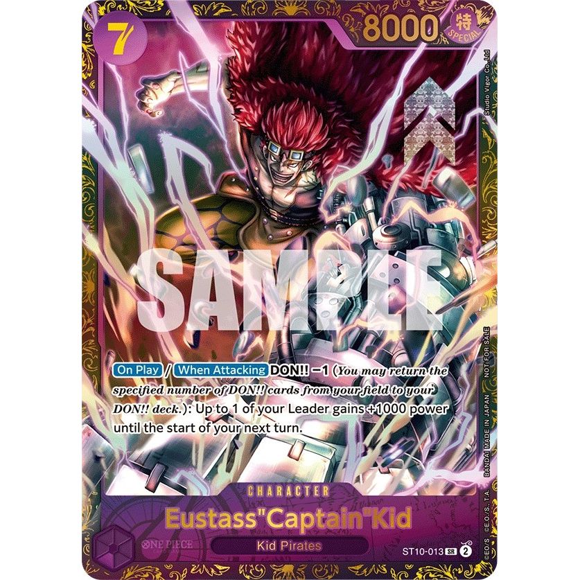 Image for Eustass"Captain"Kid - ST10-013 (ST10-013) (OP-PR) - One Piece Card Game