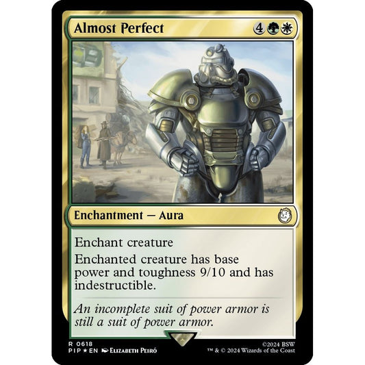Image for Almost Perfect (Surge Foil) (618) (PIP) - Magic: The Gathering