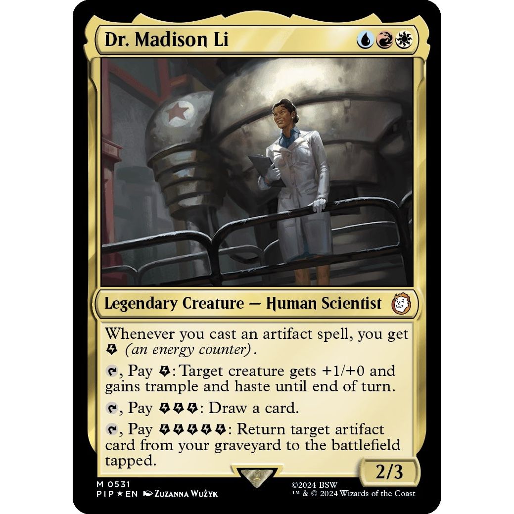 Image for Dr. Madison Li (Surge Foil) (531) (PIP) - Magic: The Gathering