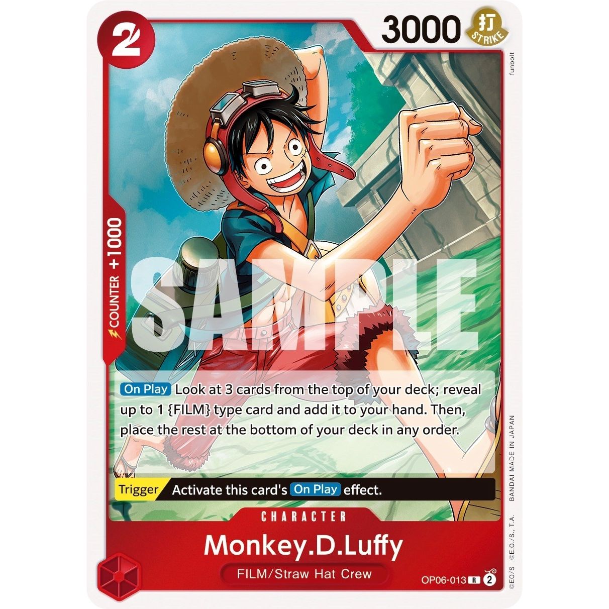 Image for Monkey.D.Luffy (OP06-013) (OP06) - One Piece Card Game
